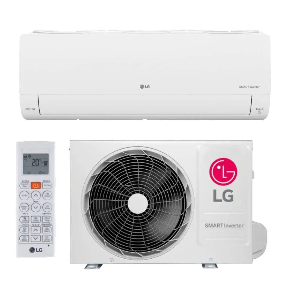 Ar Condicionado Split Lg Ai Smart Inverter Voice 12000 Btus Frio 220v S3-q12ja31e