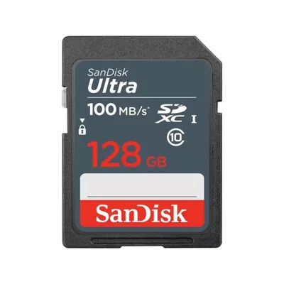Cartão De Memória Sd Sandisk Ultra 128GB Classe 10 - Sdsdunr-128g-gn3in - 6612.