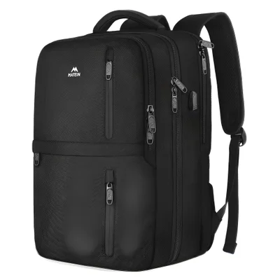 Mochila De Viagem Matein Bolso Notebook Porta Usb Preta