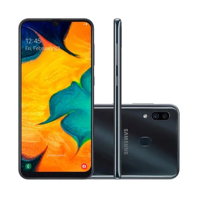 Usado: Samsung Galaxy A30 64gb - Preto