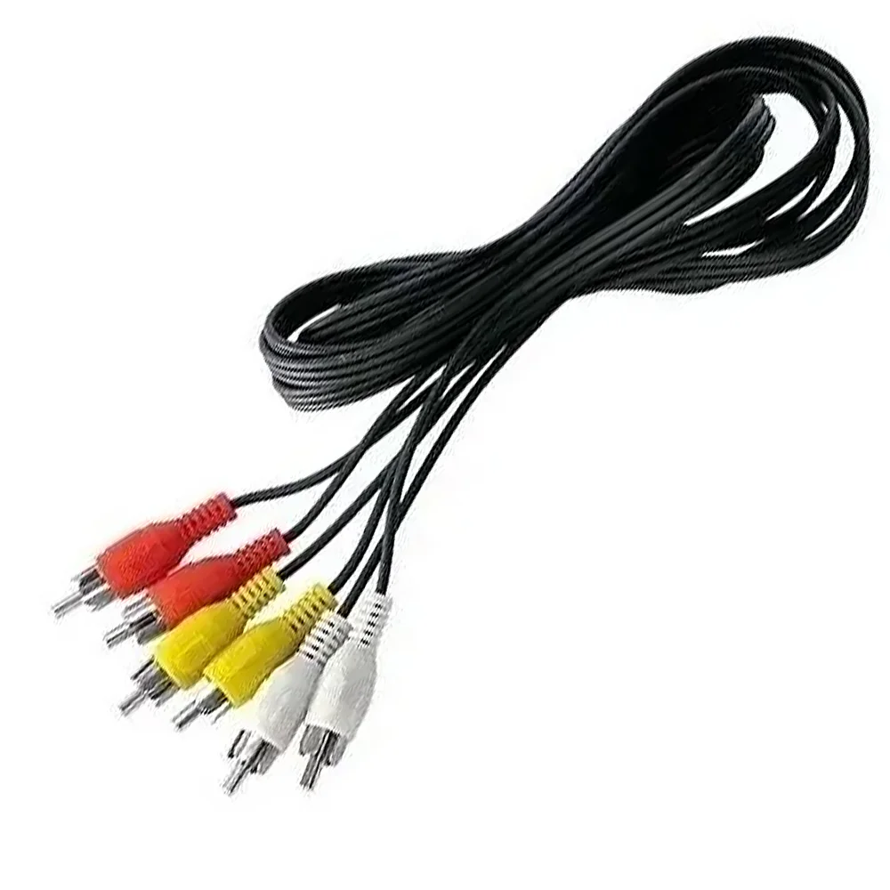 Imagem 3 de 4 do produto Cabo Audio E Video  3 Vias Rca 1,5mts