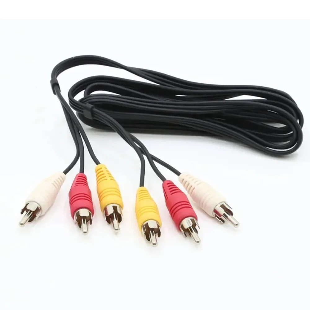Imagem 4 de 4 do produto Cabo Audio E Video  3 Vias Rca 1,5mts