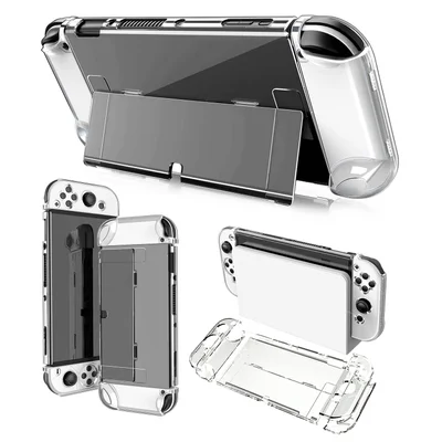 Capa Protetora Nintendo Switch OLED Acrílico Cabe Dock