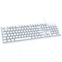 Teclado Fortrek K15 Slim Office Usb Abnt2 Branco - 6808