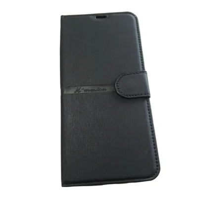 Capa Carteira Xiaomi Redmi K30  Capinha Carteirinha Premium Com Porta Cartões Cor:preto