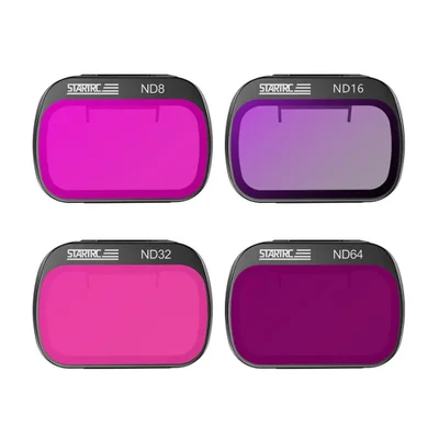 Kit De Filtros Nd8/16/32/64 Para Drone Dji Mini 2 / 2 Se / Mini 4k - Startrc