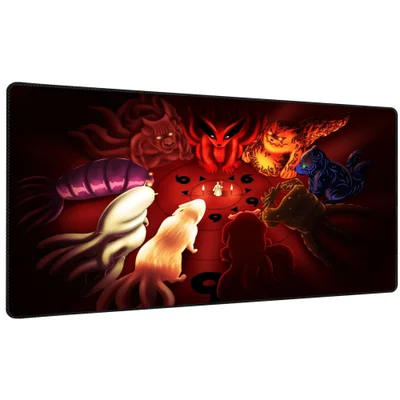 Mousepad Tamanho Grande Para Mesa Gamer Setup 70x35cm Estampa Bijus Anime