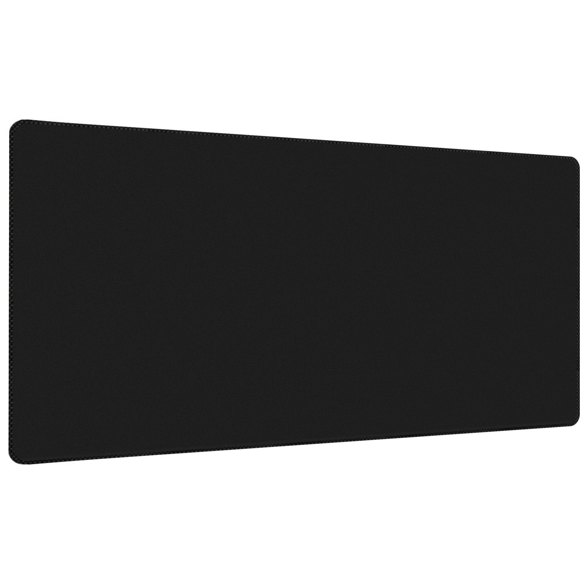 Mouse Pad Grande Para Escritório Preto Sem Estampa 70x35cm Speed