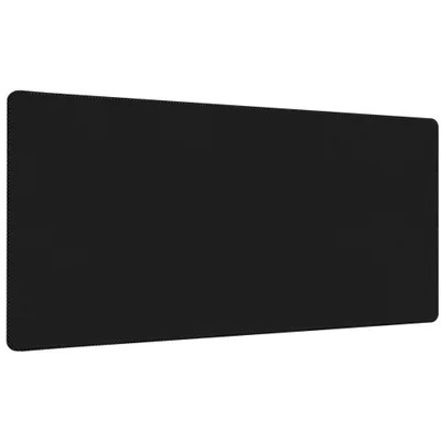 Mouse Pad Grande Para Escritório Preto Sem Estampa 70x35cm Speed