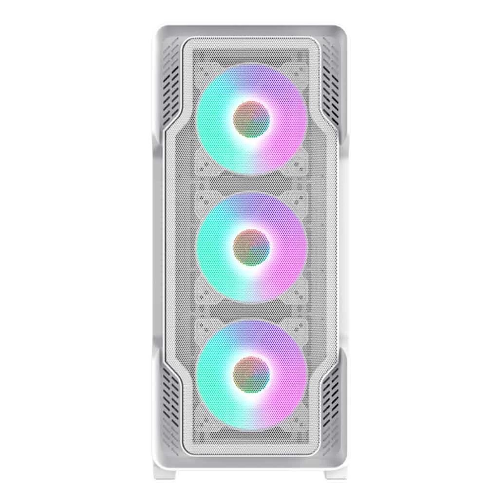 Imagem 4 de 5 do produto Gabinete Gamer Gamemax Siege Tower Atx Branco - X614100901688