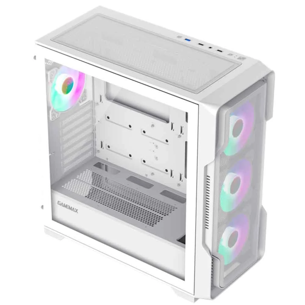 Imagem 5 de 5 do produto Gabinete Gamer Gamemax Siege Tower Atx Branco - X614100901688