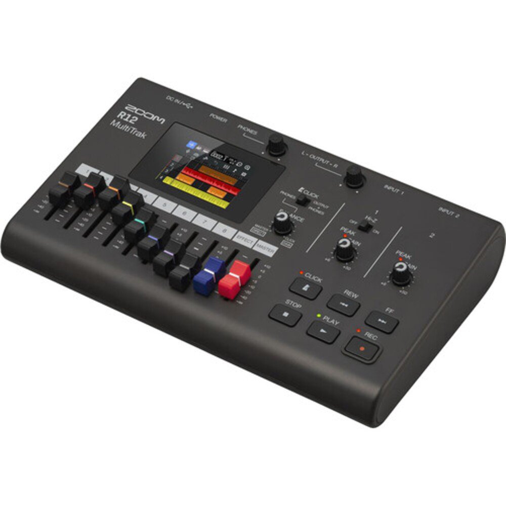 Gravador Zoom R12 Multitrak Portátil E Control Surface