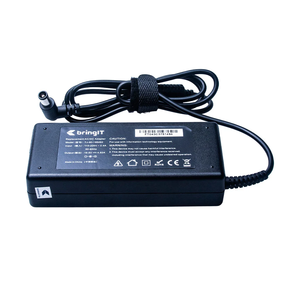Fonte Carregador Para Notebook Dell Latitude E6420-n 19.5v 4.62a 90w Fonte Carregador Para Notebook Dell Latitude E6420-n 19.5v 4.62a 90w