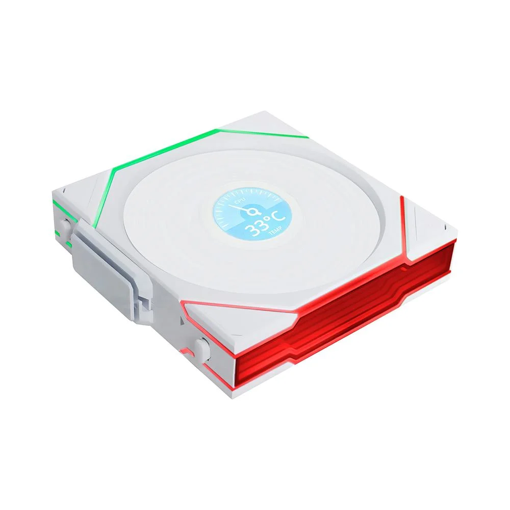 Fan 120mm Lian Li Uni Fan Tl Wireless Lcd 120 Reverse Blade, RGB, White - 12rtllcd1w1w 7