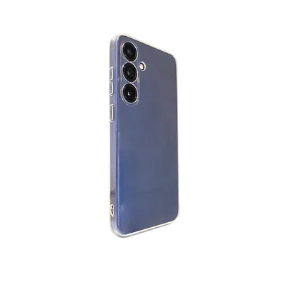 Capa De Silicone Para Galaxy S25 Plus - Transparente