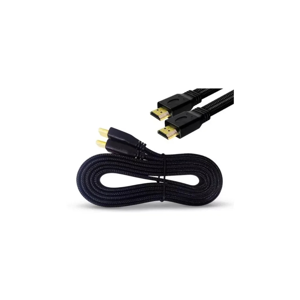 Imagem 3 de 5 do produto Cabo HDMI 3 Metros Hd Alta Velocidade 2.0 4k Ultra Hdtv 1080p Lehmox Ley-09