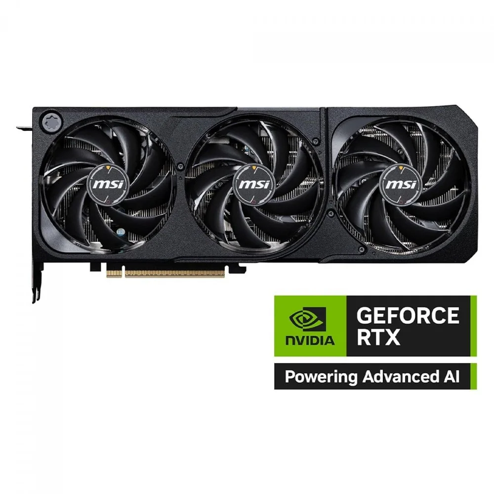 Imagem 3 de 5 do produto Placa De Vídeo Msi Nvidia Geforce RTX 5070 Ti Shadow 3x Oc, 16gb, Gddr7, Dlss, Ray Tracing, 912-v531-465