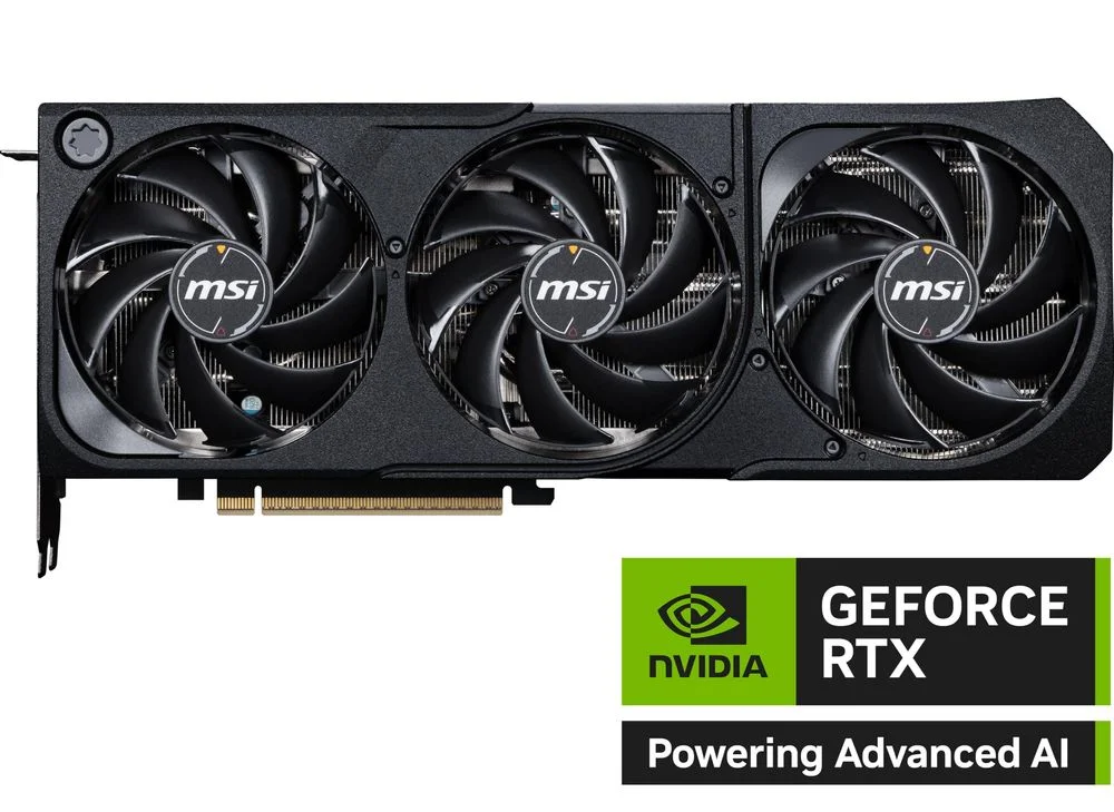 Imagem 2 de 5 do produto Placa De Vídeo Nvidia Geforce Msi RTX5070ti 16gb Gddr7 256its Shadow 3x Oc 912-v531-097