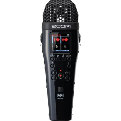 Microfone E Gravador Zoom M4 Mictrak Estéreo