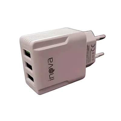Carregador Rápido 3 Usb 2.0 5.1a Inova Car-9916 — foto 3