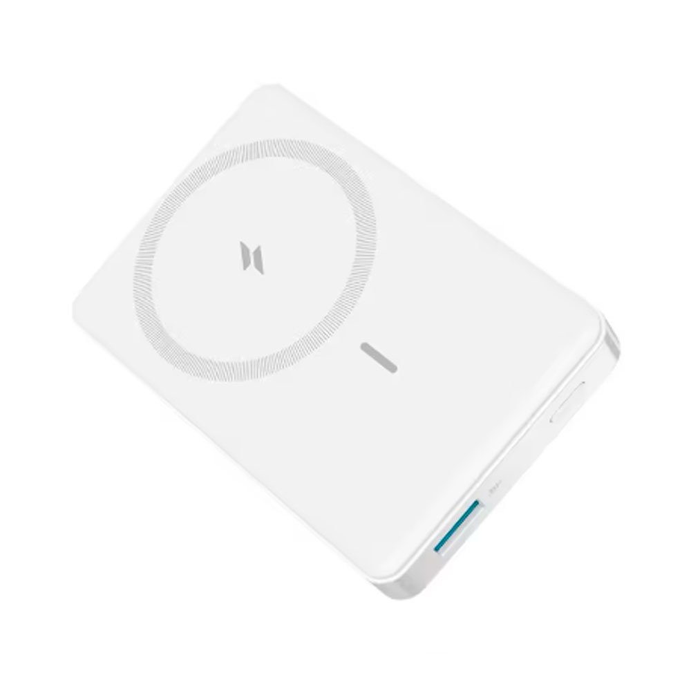 Bateria Power Bank Anker 334 Maggo Powercore 10000mah Com Cabo Usb-c Branco - A1642