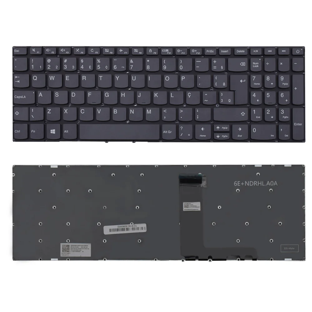 Teclado Para Notebook Lenovo Ideapad 320-15ikb-80yh0009br Teclado Para Notebook Lenovo Ideapad 320-15ikb-80yh0009br