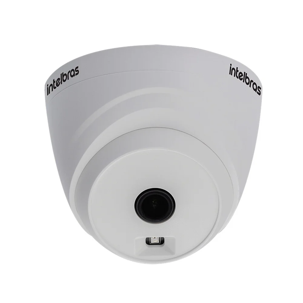 Imagem 2 de 5 do produto Kit 2 Câmeras Intelbras Vhl 1120 Dome Hdcvi Lite Hd 720p Lente 3.6mm Visão Noturna 20m + Conectores