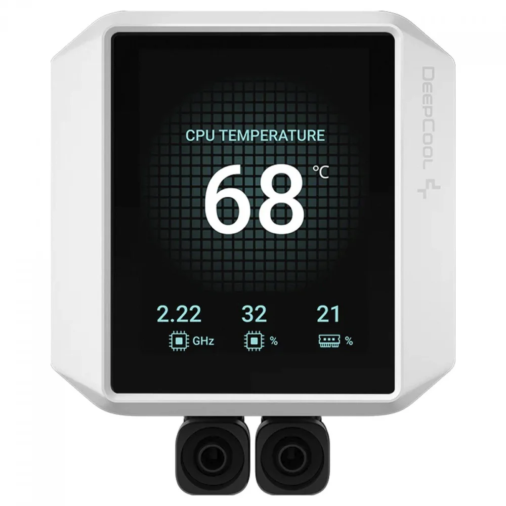 Water Cooler Deepcool Mystique 240 ARGB Wh, 240mm, Display Lcd, Intel-amd, Branco 8