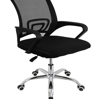 Cadeira Office Mesh Blue Case Pt Estrut Ergo Lite Giratoria Bcol-01bkbk