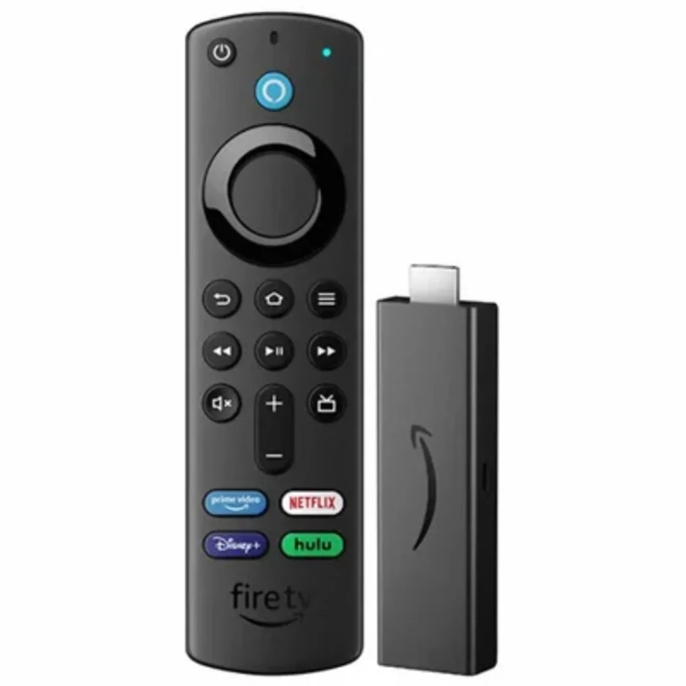 Amazon Fire Tv Stick 3ª Geração De Voz Full Hd 8GB Preto Com 1gb De Memória Ram