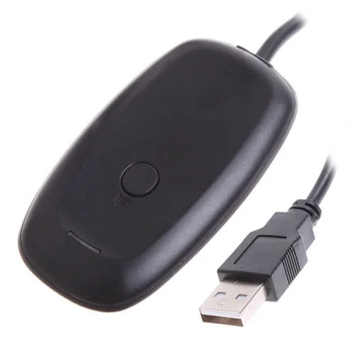 Imagem 4 de 4 do produto Receiver Receptor Para Controle Wireless XBOX 360 Para Computador PC Preto