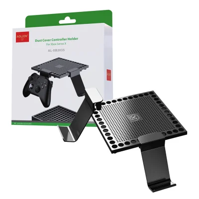Tampa Anti-pó Suporte Para Fone De Ouvido E Controle XBOX Serie X Headset Headphone Preto