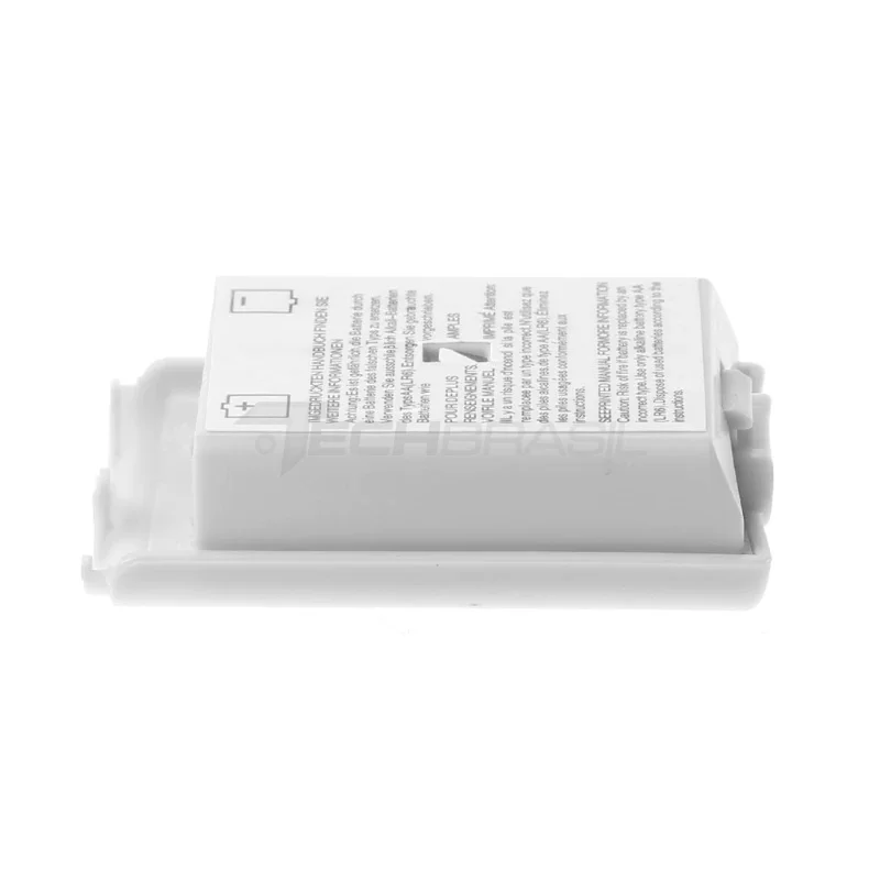 Imagem 5 de 5 do produto 10 Suporte De Pilhas Controle XBOX 360 Tampa De Bateria Branca