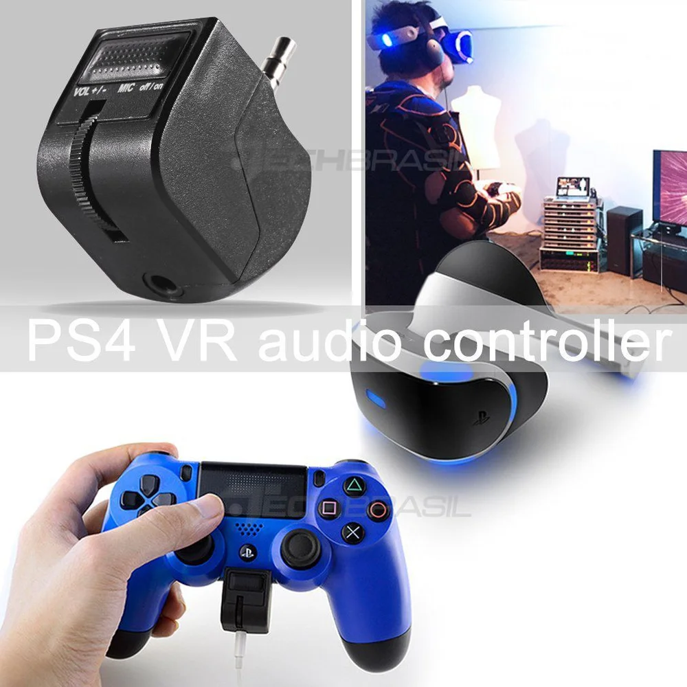 Imagem 4 de 5 do produto Controle De Volume Para Fone De Ouvido Dualshock Playstation 4