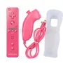 Controle Wii Remote Plus + Nunchuck Para Nintendo Wii E Nintendo Wii U Rosa