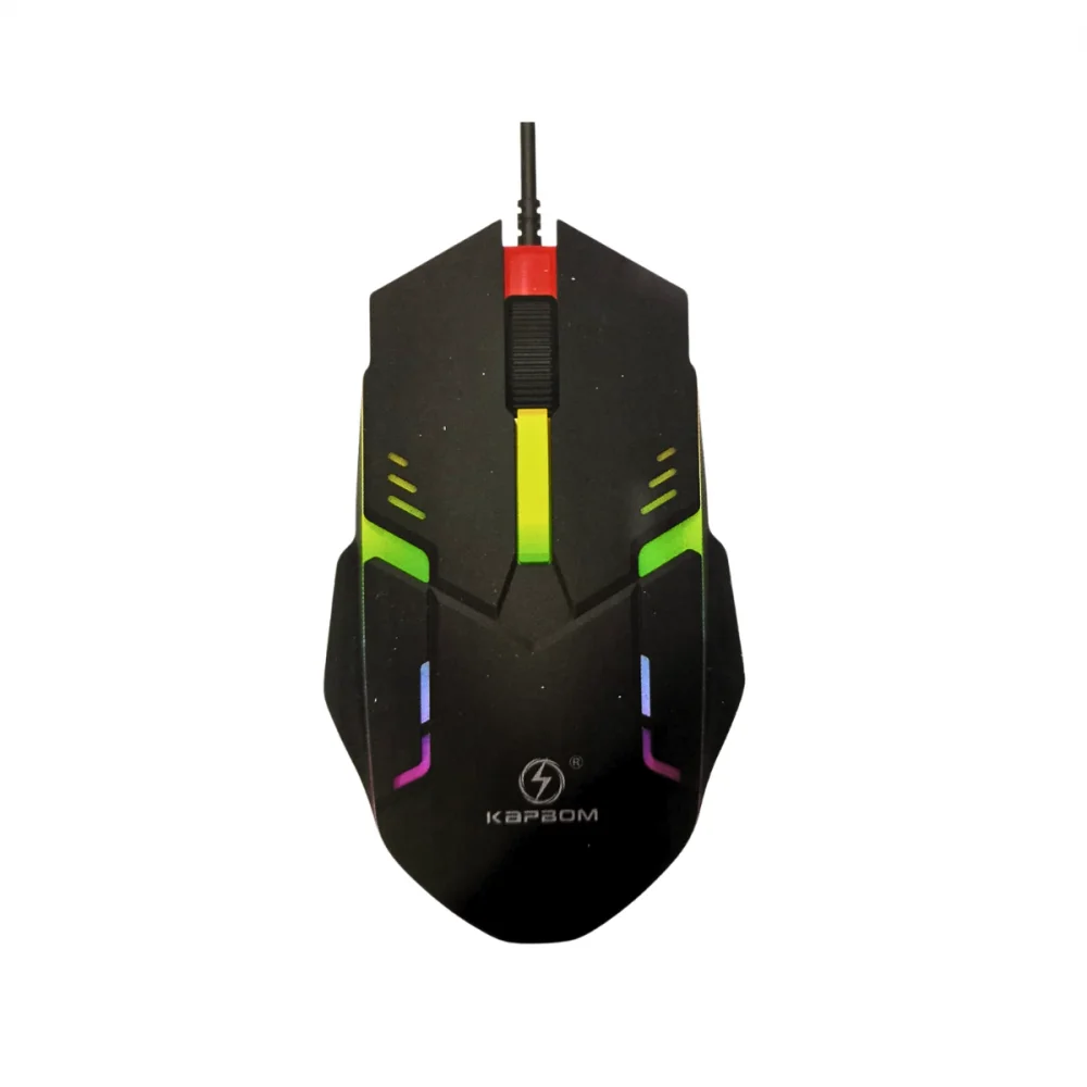 Imagem 2 de 3 do produto Kit Teclado E Mouse Gamer Semi Mecânico LED RGB