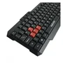 Teclado Multimídia Semi Mecânico Tecla Game Plug & Play