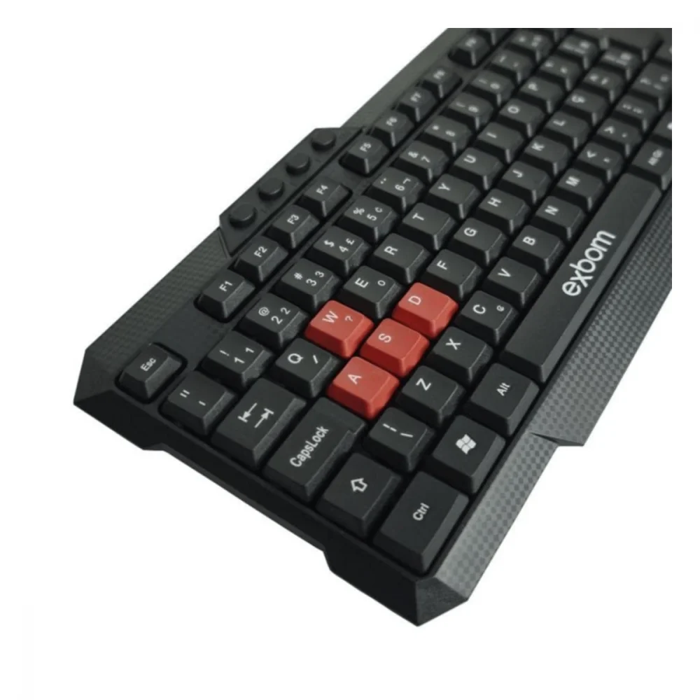 Teclado Multimídia Semi Mecânico Tecla Game Plug & Play Teclado Multimídia Semi Mecânico Tecla Game Plug & Play