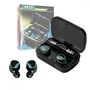 Fone De Ouvido Intra Auricular Bluetooth Com Case De Carregamento LED Digital 9