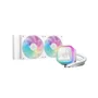 Water Cooler Deepcool Lp240 RGB Com Display Em Pixel Branco 3