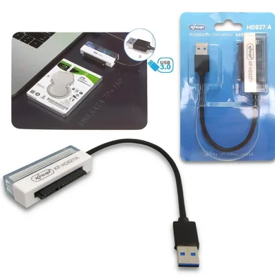 Cabo Adaptador Conexão Usb 3.0 Entrada Sata Kp-hd 827/a