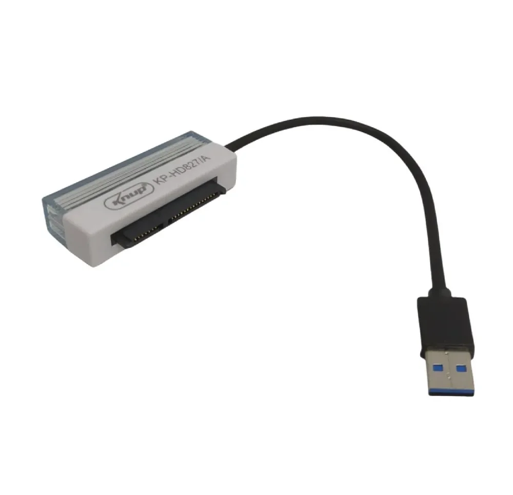 Imagem 2 de 2 do produto Cabo Adaptador Conexão Usb 3.0 Entrada Sata Kp-hd 827/a