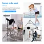 Suporte De Luz Para Fotografia Neewer 190cm Preto