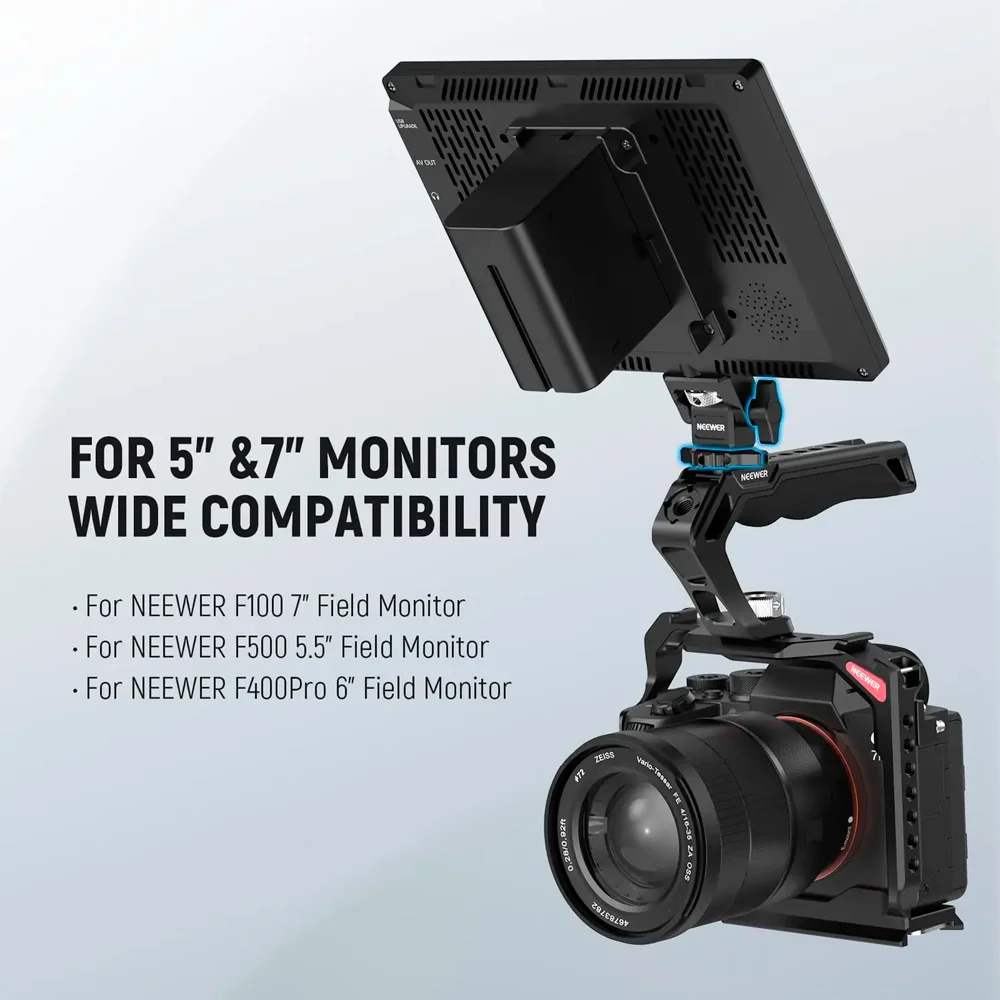 Suporte De Montagem Neewer Ma002 P/monitor Campo Preto