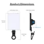 Luz LED Portátil Neewer Nl-60ai Foto/vídeo Celular/pc Preto