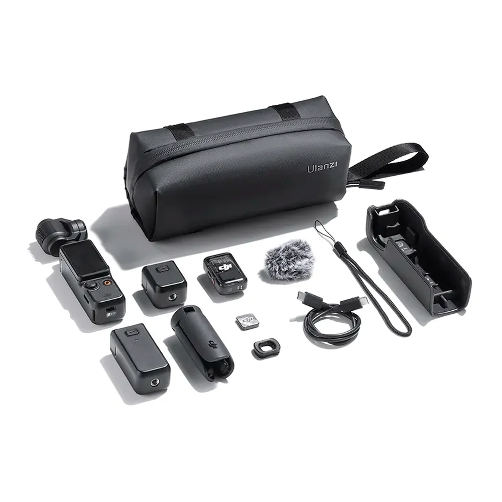 Imagem 2 de 5 do produto Bag Bolsa De Transporte Ulanzi P/dji Osmo Pocket 3 Preta