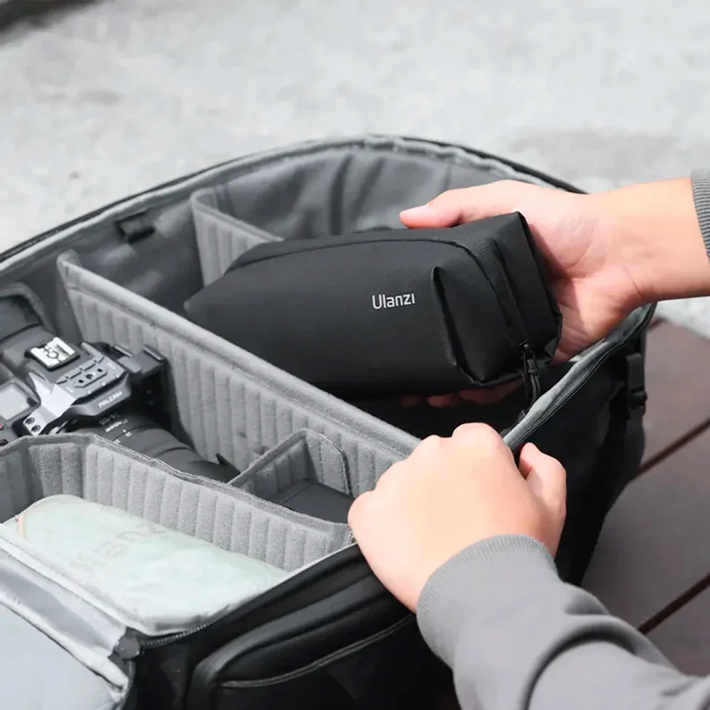 Imagem 4 de 5 do produto Bag Bolsa De Transporte Ulanzi P/dji Osmo Pocket 3 Preta