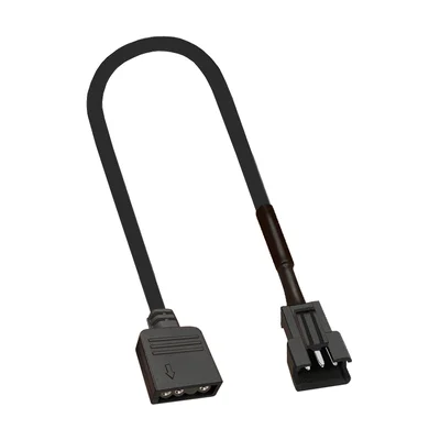 Cabo JST SM 3P VDG Macho, Adaptador Para ARGB 5v 3 Pinos, 30cm, Compatível com Fitas de LED, Water Coolers e Fans