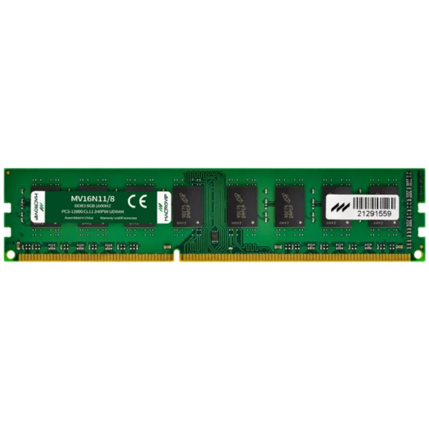 Memória Ram PC Desktop 8GB Ddr3 1600mhz Macrovip Mv16n11/8