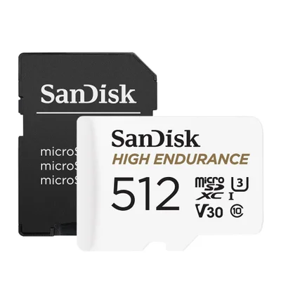 Cartão De Memória Microsd Sandisk 512gb Micro Sd E Adap